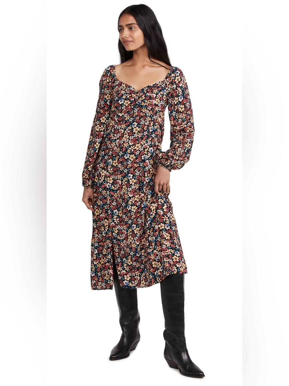 LOST + WANDER PARADISE VALLEY MIDI DRESS